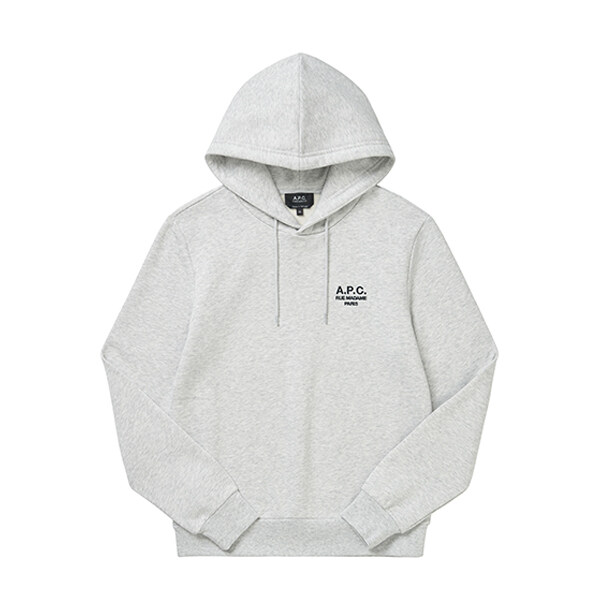 [아페쎄 APC] COHBV M27914 TPN GRIS CHINE/NOIR 공용 후드티 - A.P.C.