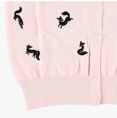 [메종키츠네 MAISONKITSUNE] NW00504KF0001 P705 여성 가디건 썸네일 2