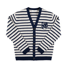 [메종키츠네 MAISONKITSUNE] NM00504KM0329 B481 남성 가디건 썸네일 1