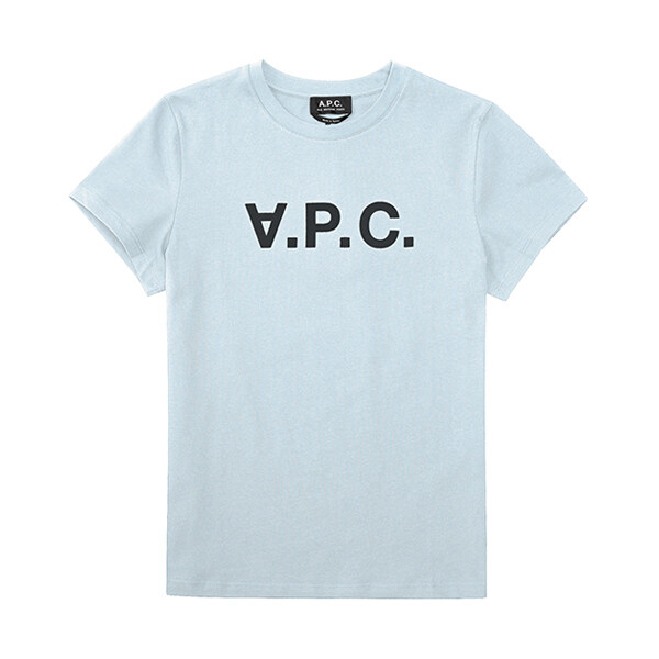 [아페쎄 APC] COBQX H26943 IAB LIGHT BLUE 남성 반팔티 - A.P.C.