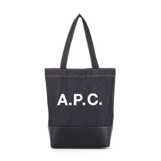 [아페쎄 APC] CODDP M61444 IAK DARK NAVY 여성 토트백 썸네일 1