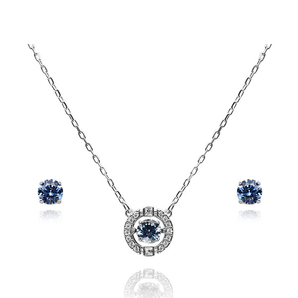 [스와로브스키 SWAROVSKI] 5480485 여성 목걸이 귀걸이 주얼리 세트 - Swarovski