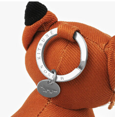 [메종키츠네 MAISONKITSUNE] MM06906WW0105 P860 공용 키링 썸네일 2