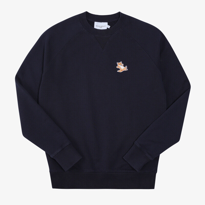 [메종키츠네 MAISONKITSUNE] GU00342KM0002 P480 공용 맨투맨 - Maison Kitsune