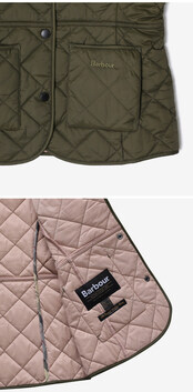 [바버 BARBOUR] LQU1012 OL51 여성 자켓 패딩 썸네일 2