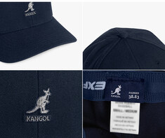 [캉골 KANGOL] 8650BC DK BLUE 공용 볼캡 썸네일 2