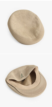 [캉골 KANGOL] 0290BC BEIGE 공용 헌팅캡 썸네일 2