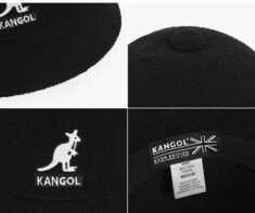 [캉골 KANGOL] K3407 BLACK 공용 버킷햇 썸네일 3