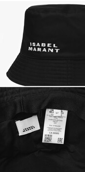 [이자벨마랑 ISABEL MARANT] CU001XFA B1C02A 01BK 공용 버킷햇 썸네일 2