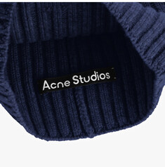[아크네스튜디오 ACNE STUDIOS] C40387 NAVY MELANGE 공용 비니 썸네일 2