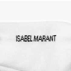 [이자벨마랑 ISABEL MARANT] CT001JFA A1C11A 20WH 공용 양말 썸네일 3