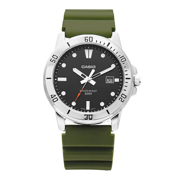 [카시오 CASIO] MTP-VD01-3EVUDF 남성 우레탄시계 - Casio