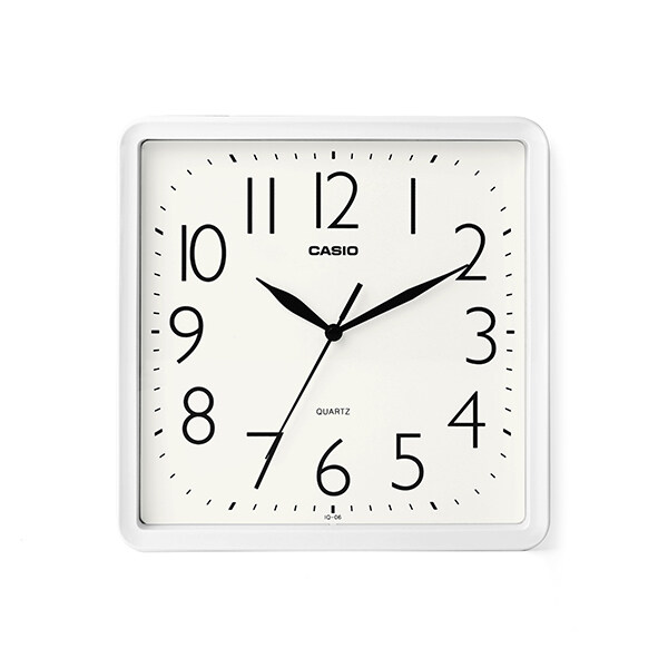 [카시오 CASIO] IQ-06-7DF 공용 벽시계 - Casio