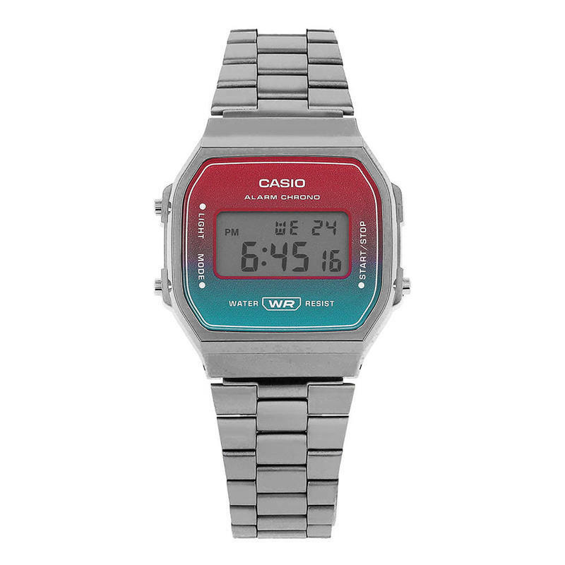 [카시오 CASIO] A168WERB-2ADF 공용 메탈시계 - Casio