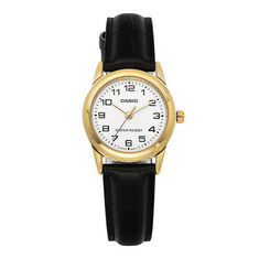 [카시오 CASIO] LTP-V001GL-7BUDF 여성 가죽시계 썸네일 1