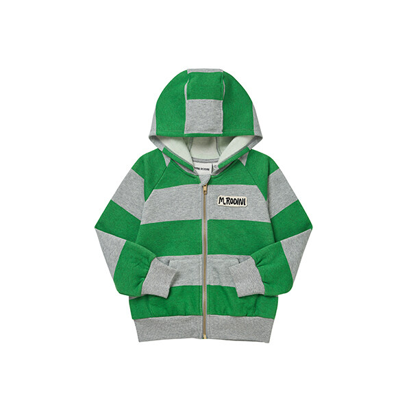 [미니로디니 MINI RODINI] 2372014375 아동 후드집업 - Mini Rodini
