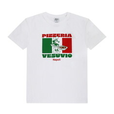 [와일드동키 WILD DONKEY] T-VESUVIO WHITE 공용 반팔티 썸네일 1