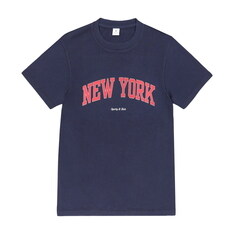 [스포티앤리치 SPORTY&RICH] TO043606304BL106 DARK NAVY 공용 반팔티 썸네일 1