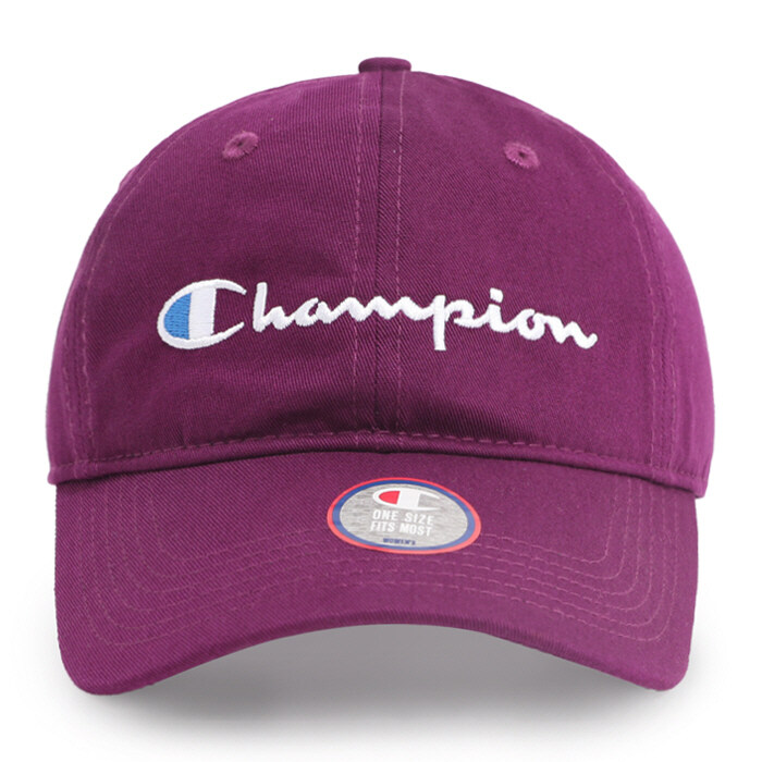 챔피온 클래식 브러시드 코튼 트윌 로고 볼캡 베네치아퍼플 H0672-T1F - Champion