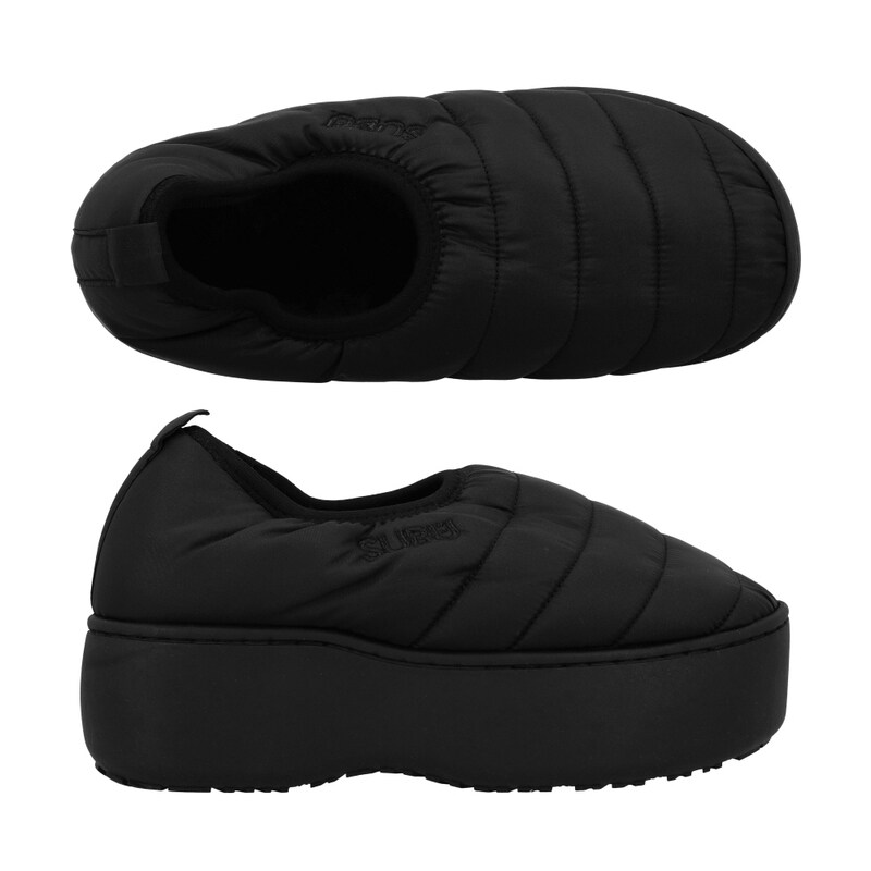 [스부 SUBU] SUBU VAMP PLATFORM BLACK 공용 슬리퍼 - Subu