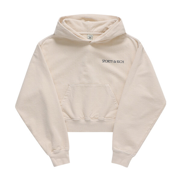 [스포티앤리치 SPORTY&RICH] WS070S412HC 여성 후드티 - Sporty & Rich