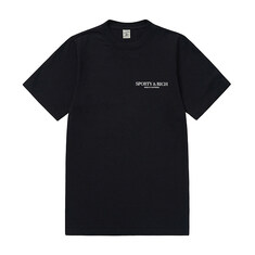 [스포티앤리치 SPORTY&RICH] TS845BK 공용 반팔티 썸네일 1