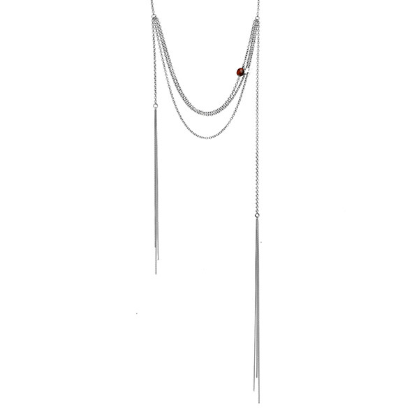 [꾸레쥬 COURREGES] 124ACO015 LA0001 9000 여성 목걸이 - Courreges