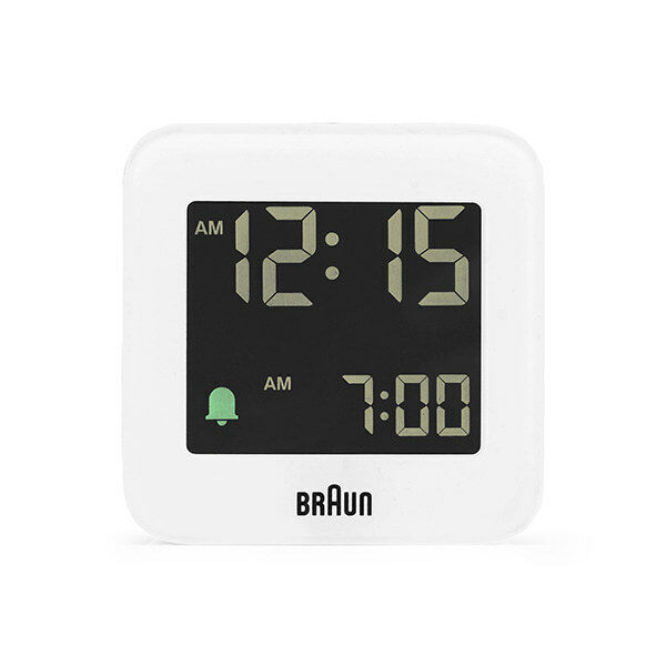 [BRAUN] BC08W 공용 탁상시계 - Braun