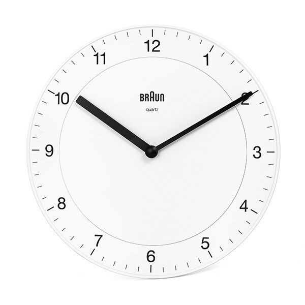 [BRAUN] BC06W 공용 벽시계 - Braun