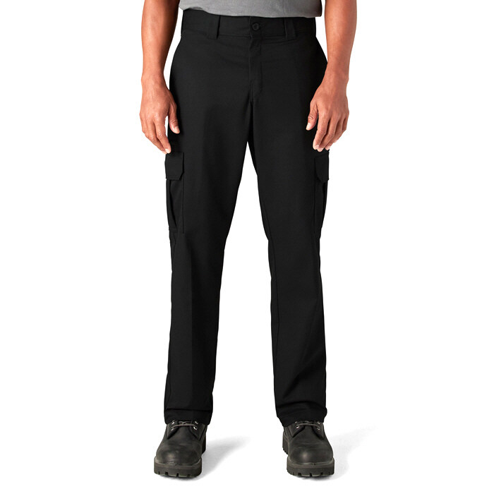 디키즈 레귤러핏 스트레이트 카고팬츠 블랙 / WP595-BK - Dickies