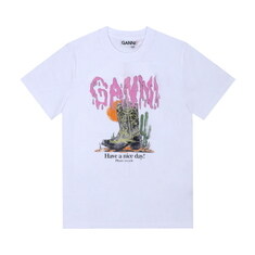 [가니 GANNI] A1050075 151 여성 반팔티 썸네일 1