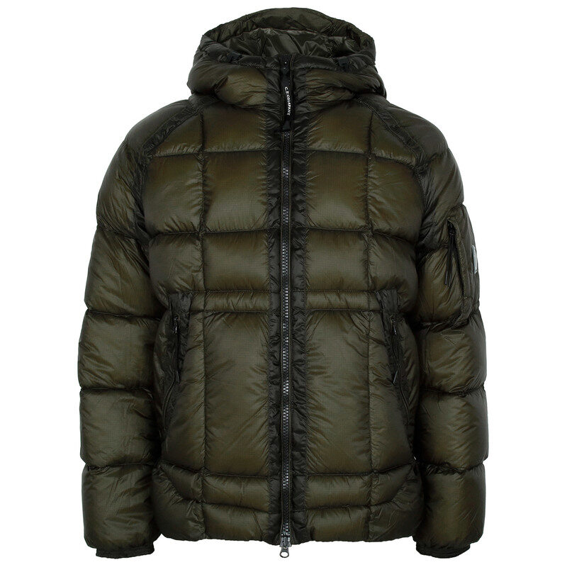 씨피컴퍼니 DD 쉘 후드 그린 남성 패딩 RFCMOW702A 110416A 683 - CP company