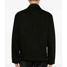26SS 르메르 남성 버튼 프론트 칼라 박시 자켓 블랙 OW1223 LD1055 999 썸네일 1