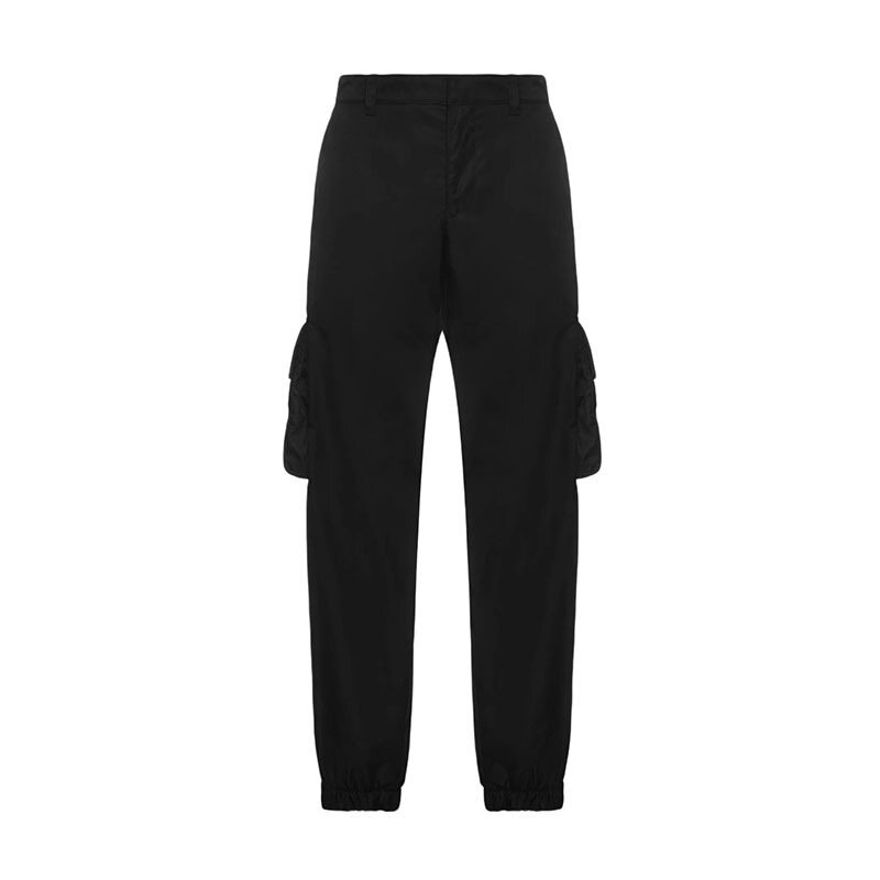 26FW 프라다 리나일론 블랙 남성 팬츠 SPH130 1WQ8 F0002 - Prada