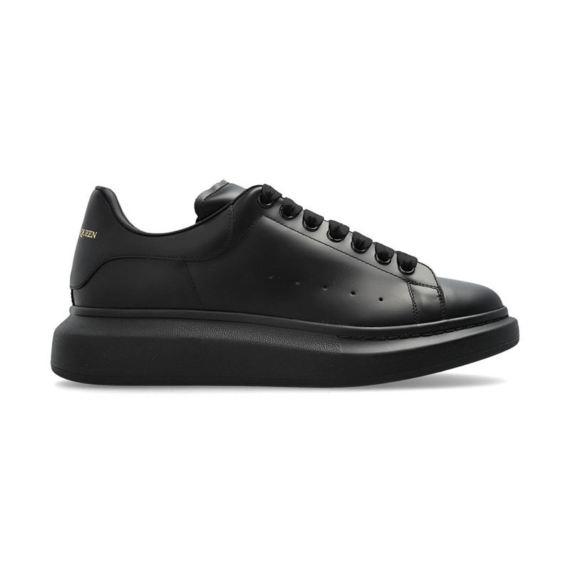 26SS 알렉산더맥퀸 오버솔 블랙 남성 스니커즈 553680 WWAAN 1002 - Alexander McQueen