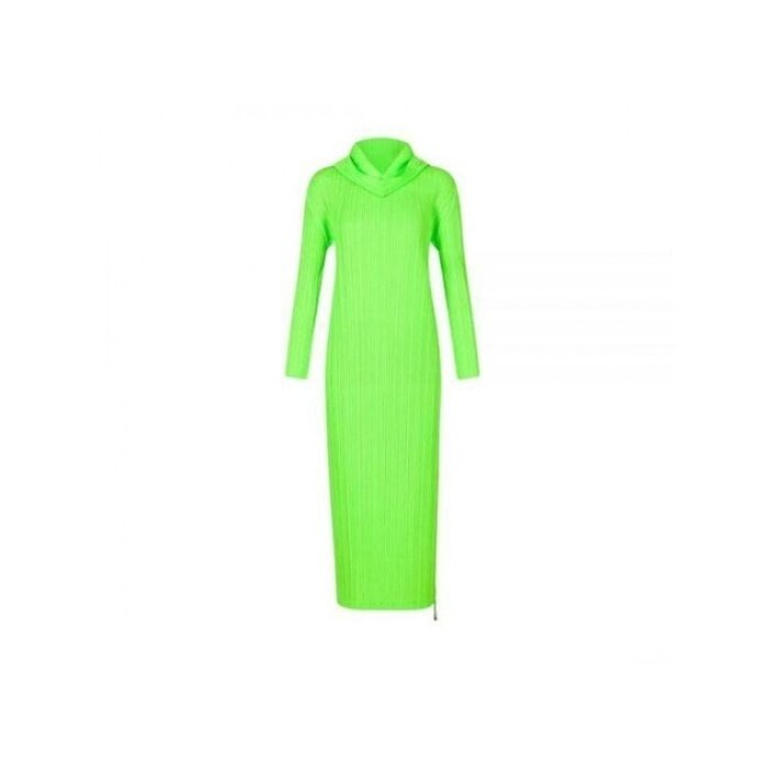 플리츠 플리즈 이세이 미야케 플리츠 후드 원피스 PP38 JH136 67 - Pleats Please