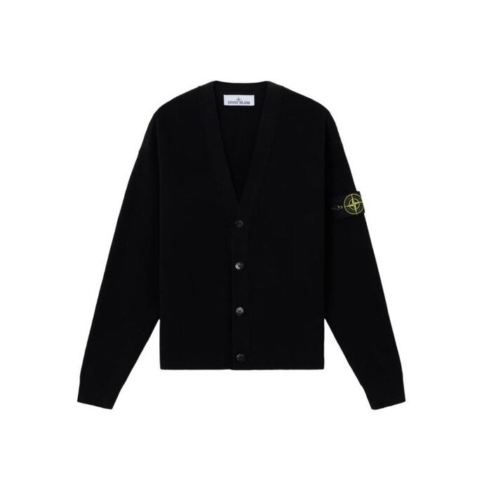 스톤아일랜드 5100009 코튼 브이넥 가디건 오가닉 L1S15 S00D8 V0029 - Stone Island