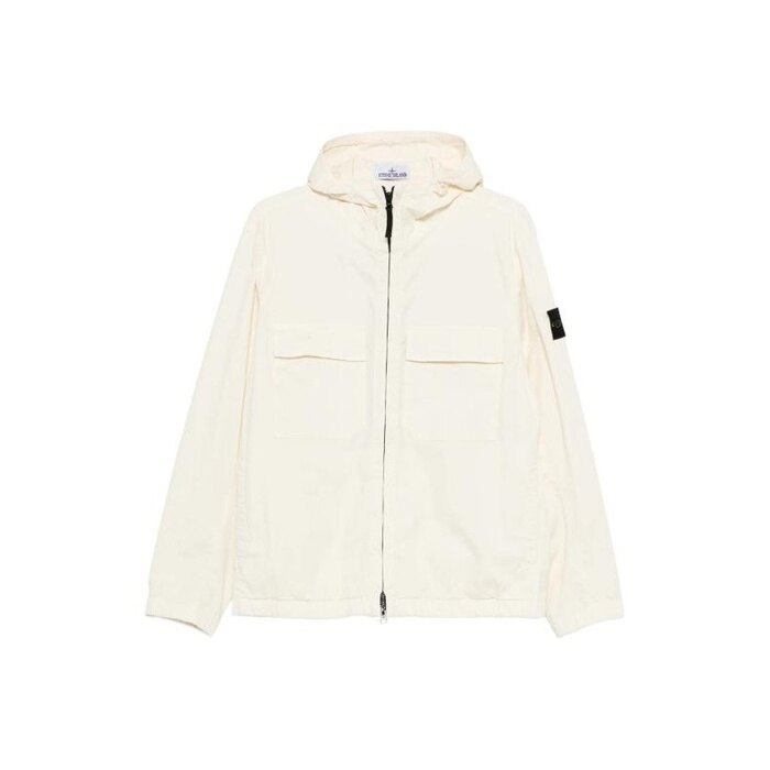 스톤아일랜드 4100077 스트레치 코튼 트윌 후드 L1S15 4100077 S0A10 V0093 - Stone Island