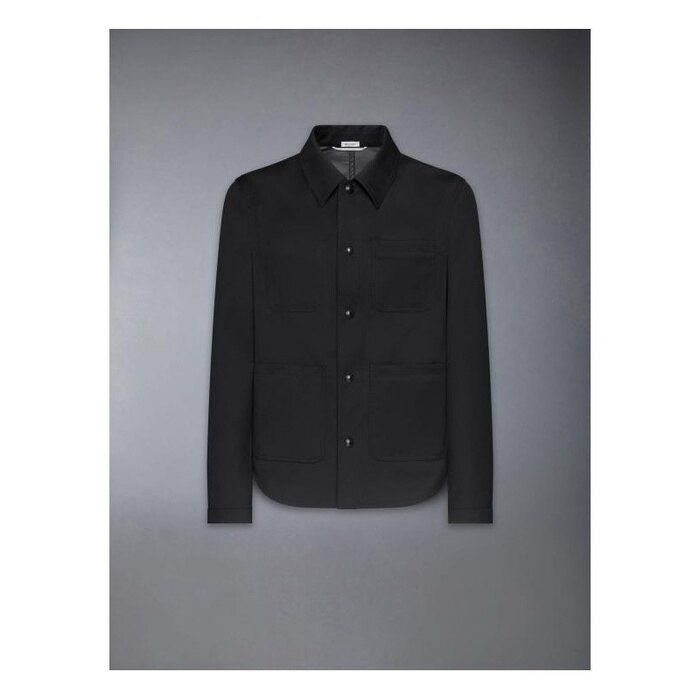 톰브라운 울 트윌 유틸리티 자켓 MJO220U F0776 001 - Thom Browne