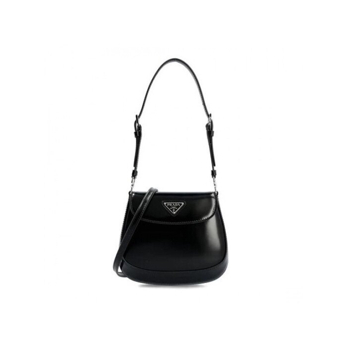 프라다 클레오 브러시드 가죽 미니 백 1BH188 HOM ZO6 F0002 - Prada