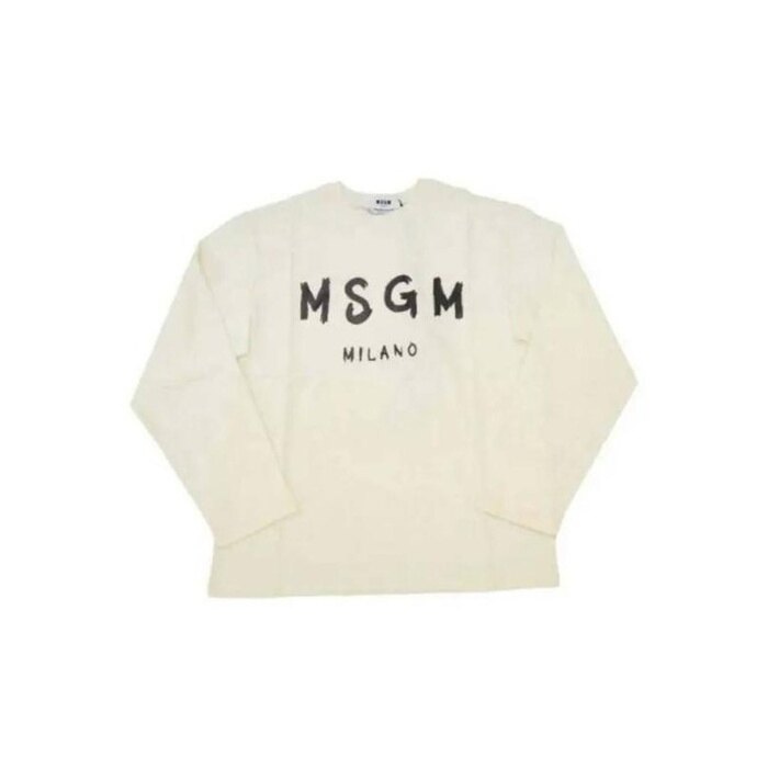 엠에스지엠 브러쉬드 로고 긴팔 티셔츠 2000MDM511 200002 02 - MSGM