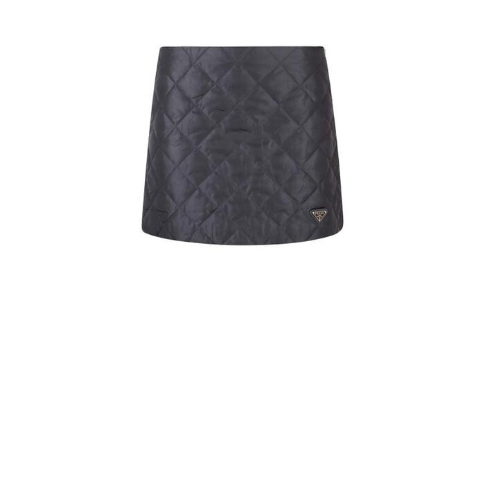 프라다 라이트웨이트 퀼티드 리나일론 미니 스커트 21X969 1WQ9 F0008 - Prada