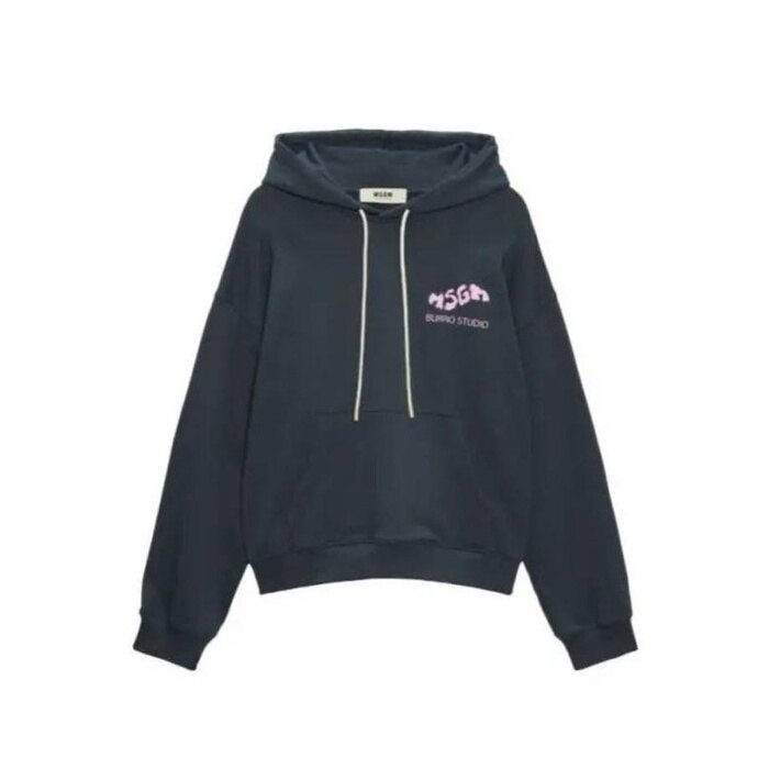 엠에스지엠 판타스틱 그린 Burro 스튜디오 후드 티셔 3746MM08 247792 98 - MSGM