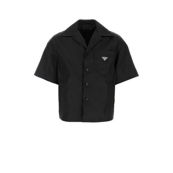 프라다 리나일론 반팔 셔츠 SC449 1WQ8 F0002 - Prada