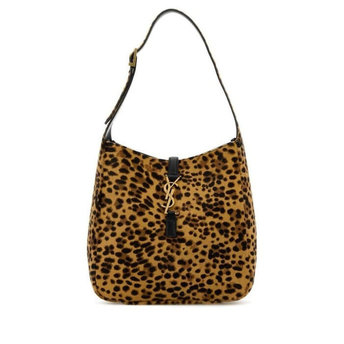 생로랑 포니 헤어 가죽 LE 5 A 7 스몰백 713938 AAD0J 2790 - Saint Laurent
