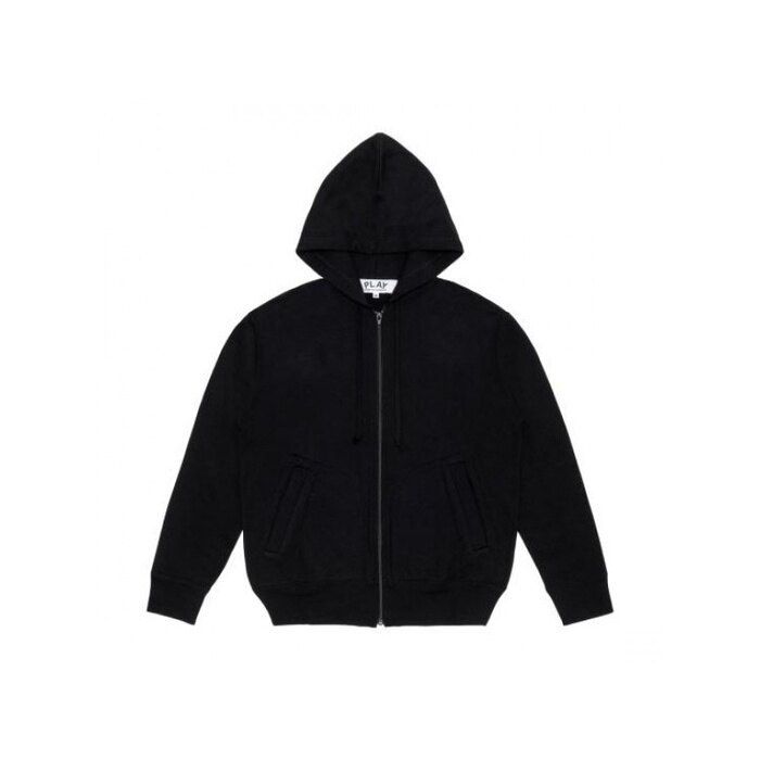 꼼데가르송 블랙 하트 와펜 후드 집업 AX T343 051 1 - Comme des Garcons