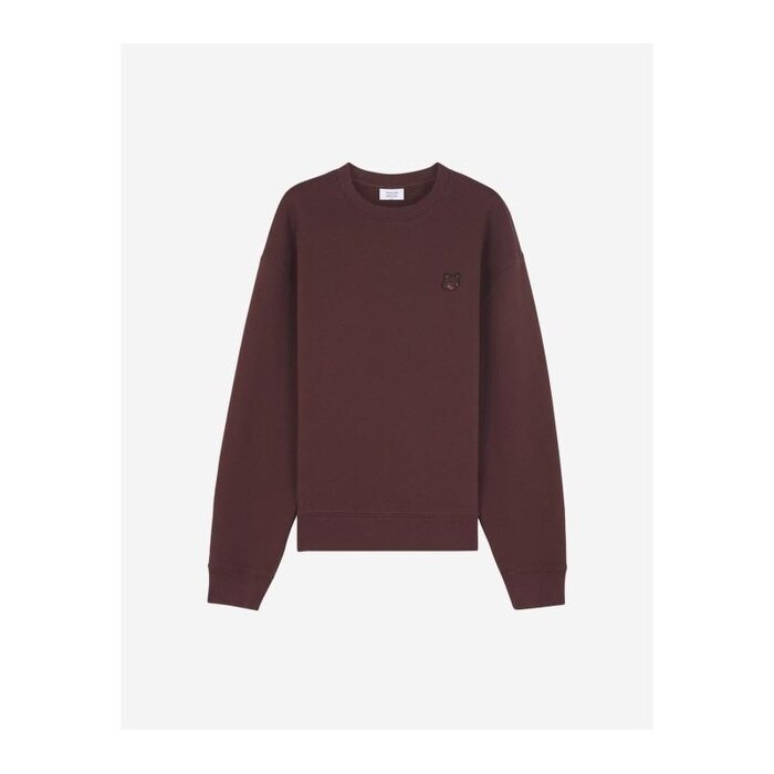 메종키츠네 볼드 폭스 헤드 패치 컴포트 스웨트셔 MM00316KM0307 P296 - Maison Kitsune