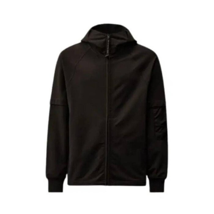 CP컴퍼니 스트레치 플리스 Mixed 후드 집 업 믹스 17CLSS030A 006452M 999 - CP company