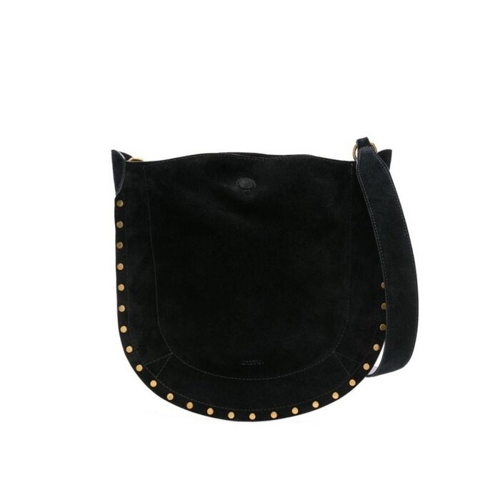 라프리마 이자벨마랑 OSKAN 소프트 오스칸 벨벳 백 PP0201FA B2C03M 01BK - Isabel Marant