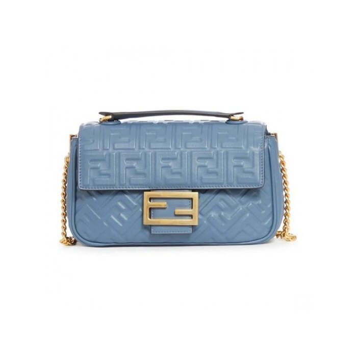 라프리마 펜디 바게트 체인 미디 나파 레더 백 8BR793 AH9C F1K37 - Fendi